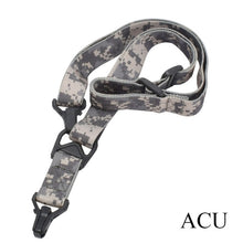 Load image into Gallery viewer, Tactical Mission S3 2 Point Adjustable Shoulder Strap Gun Sling Rifle Nylon Belt Plastic Clip Mount Hunting Paintball Shooting
