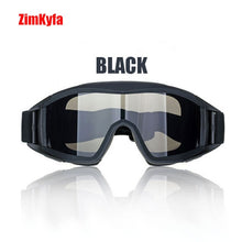 Load image into Gallery viewer, Tactical swat military Paintball 3 Lens  PCP Eye wear Eye Protection Goggle Mask
