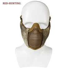 Load image into Gallery viewer, CP AU Adjustable Metal Mesk ear protect Outdoor Tactical CS Survival War Game paintball Mask
