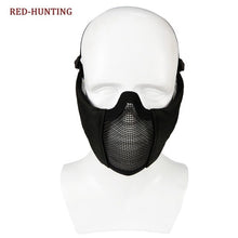Load image into Gallery viewer, CP AU Adjustable Metal Mesk ear protect Outdoor Tactical CS Survival War Game paintball Mask
