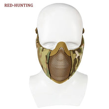 Load image into Gallery viewer, CP AU Adjustable Metal Mesk ear protect Outdoor Tactical CS Survival War Game paintball Mask
