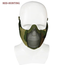 Load image into Gallery viewer, CP AU Adjustable Metal Mesk ear protect Outdoor Tactical CS Survival War Game paintball Mask
